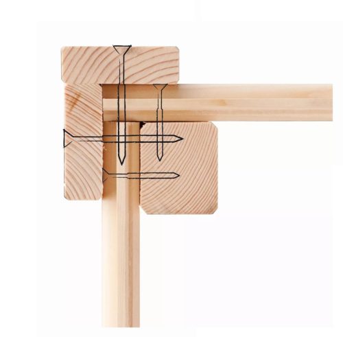 Karibu hibrid kerti ház Jupiter D (93432) világosszürke / fehér