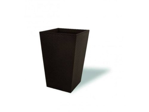 KETER RATTAN PLANTER L MŰRATTAN VIRÁGLÁDA 144,8L - Sötétbarna