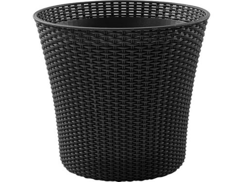 KETER CONIC PLANTER MŰRATTAN VIRÁGLÁDA 56,5 L - grafit