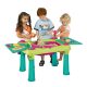 KETER CREATIVE FUN TABLE MŰANYAG KERTI JÁTÉK ASZTAL - Világoszöld/Lila