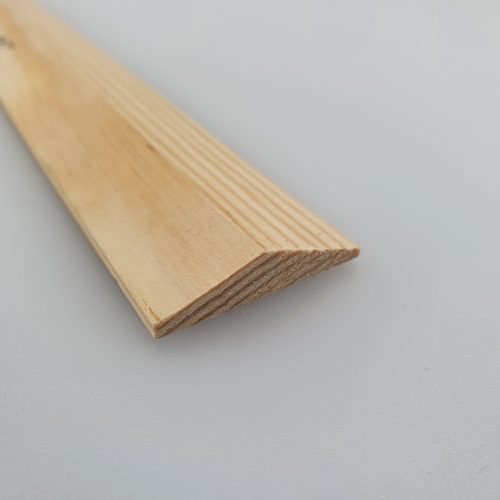 Gyalult borovi fenyő barkácsléc - kalapléc/pipaléc - 20x20x2000 mm - Extra göcsmentes 1. osztály