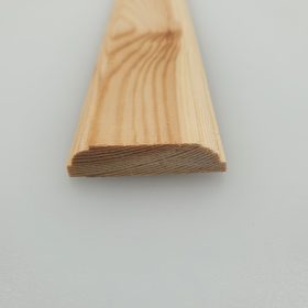 Gyalult borovi fenyő barkácsléc - díszítőléc 2 oldalt mart - 10x40x2000 mm - Extra göcsmentes 1. osztály