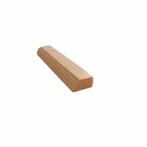 Gyalult borovi fenyő barkácsléc - díszítőléc 1 oldalt mart - 10x20x2000 mm - Extra göcsmentes 1. osztály