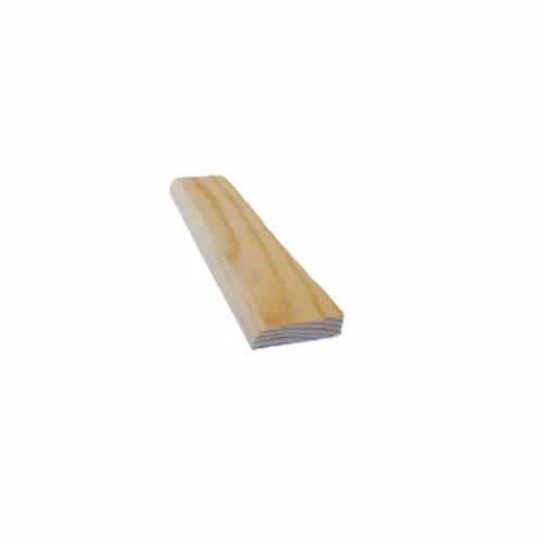 Gyalult borovi fenyő barkácsléc - díszítőléc 1 oldalt mart - 10x40x2000 mm - Extra göcsmentes 1. osztály
