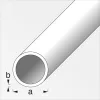 Alfer kör keresztmetszetű cső, alumínium nyers 12x1,0 mm 1m