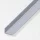 Alfer L-profil aszimmetrikus alumínium nyers 40x15x1,5 mm 1m
