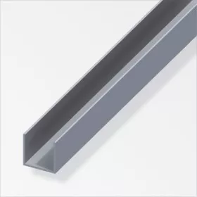 Alfer U-profil alumínium nyers 10x16,5x1,5 mm 1m