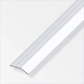 Alfer záróprofil, öntapadós, alumínium ezüsteloxált 30x5 1m, GS