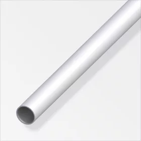 Alfer kör keresztmetszetű cső, alumínium ezüsteloxált 25x1,5 mm 1m