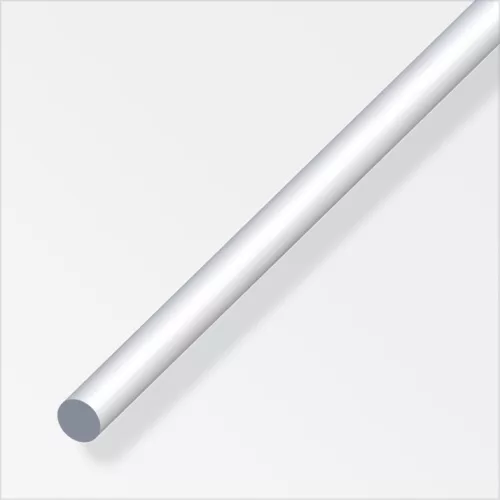 Alfer rúd alumínium ezüsteloxált 12mm 1m