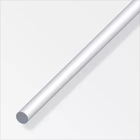 Alfer rúd alumínium ezüsteloxált 6mm 1m