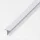 Alfer T-profil alumínium ezüsteloxált 15x15x1,5 mm 1m