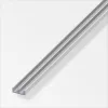 Alfer kettős U-profil, alumínium ezüsteloxált 6x15,9x6x1,3 mm 1m