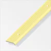 Alfer záróprofil csavarozható, bordázott, alumínium rézeloxált 25x6 mm 1m