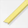 Alfer záróprofil csavarozható, alumínium rézeloxált, 25x10 mm 1m