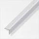 Alfer lépcsőprofil csavarozható, bordázott, alumínium ezüsteloxált 19x20 mm 2m