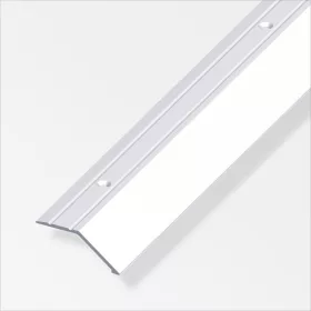 Alfer záróprofil csavarozható, alumínium ezüsteloxált, 34x8 mm 2m