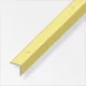 Alfer lépcsőprofil csavarozható, bordázott, alumínium rézeloxált 19x20 mm 2m