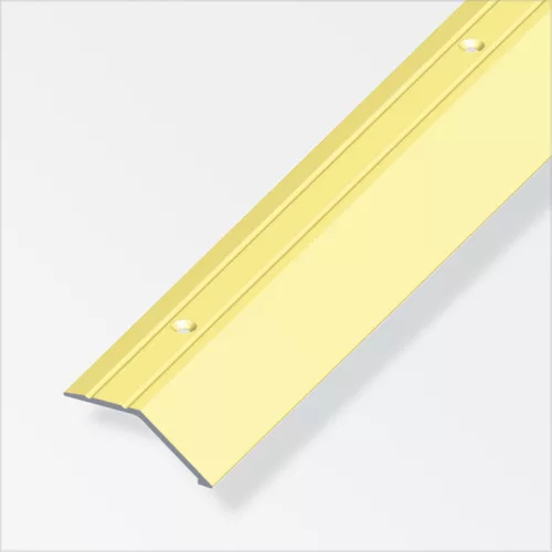 Alfer záróprofil csavarozható, alumínium rézeloxált, 34x8 mm 2m