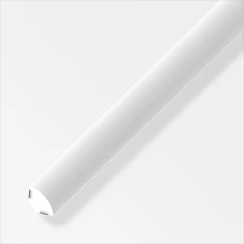 Alfer negyedkörprofil öntapadós PVC fehér 14 mm 1m