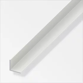 Alfer L-profil szimmetrikus, PVC fehér 15x15x1,0 mm 2m