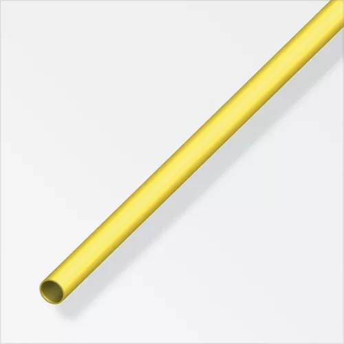 Alfer kör keresztmetszetű cső, sárgaréz nyers 4x0,5 mm 1m