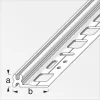 Alfer CT hordozóprofil PVC szürke 9,5-15,0 1m
