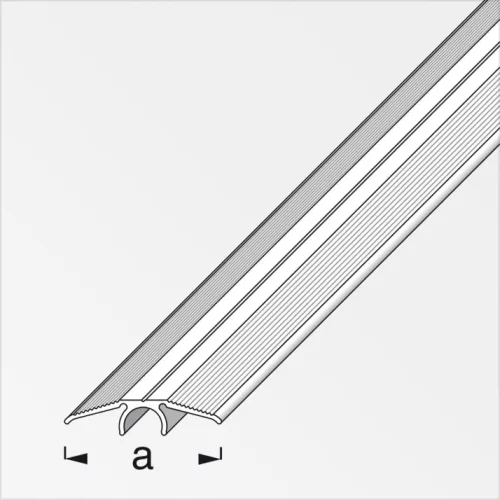 Alfer CT átmenet-profil alumínium ezüsteloxált 33 mm 2m