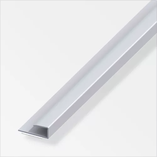 Alfer U-záróprofil alumínium ezüsteloxált 15x9 2m