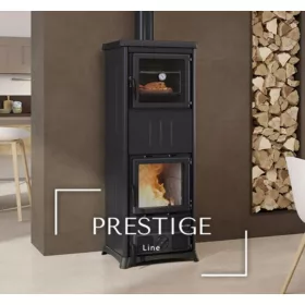 La Nordica kályha sütővel nova forno steel anthracite