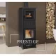 La Nordica kályha sütővel nova forno steel anthracite