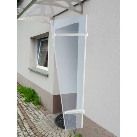Univerzális oldalfal a tetőhöz fehér / Plexi LG1496