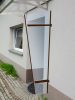 Univerzális oldalfal a tetőhöz barna / Plexi LG1497