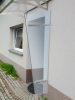 Univerzális oldalfal a tetőhöz ezüst / Plexi LG1498