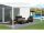Alumínium pergola Wall 33 fehér + clear PC