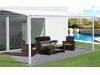 Alumínium pergola Wall 33 fehér + opal PC