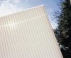 Alumínium pergola Wall 53 fehér + opal PC