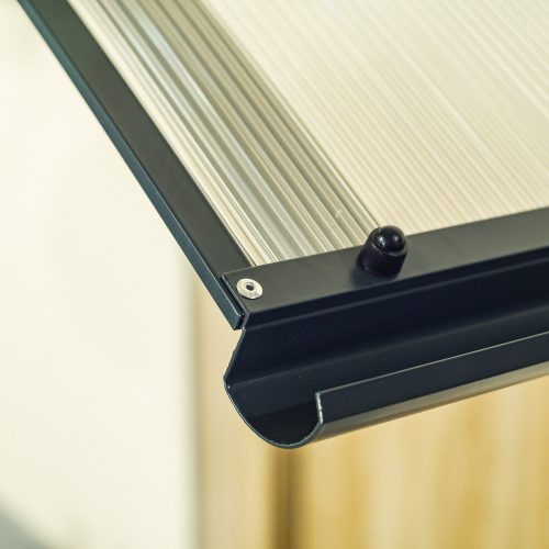 Bejárati előtető Topaz 130/70 antracit