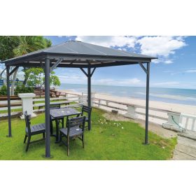 Kerti pavilon 33 antracit + bronz PC