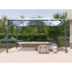 Kerti pavilon 43 antracit + bronz PC