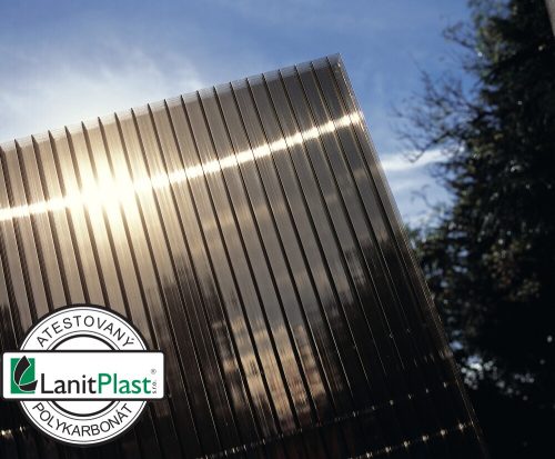 Kerti pavilon 43 antracit + bronz PC