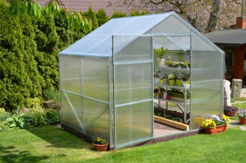 Üvegház Domik 2,6x2 m PC 4 mm