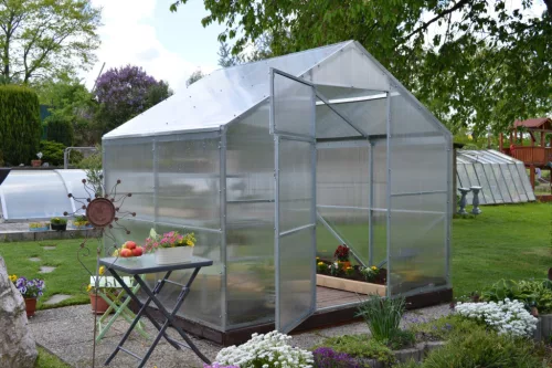 Üvegház Domik 2,6x4 m PC 4 mm