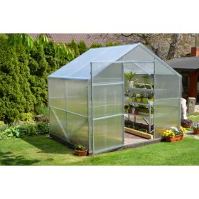 Üvegház Domik 2,6x6 m PC 4 mm
