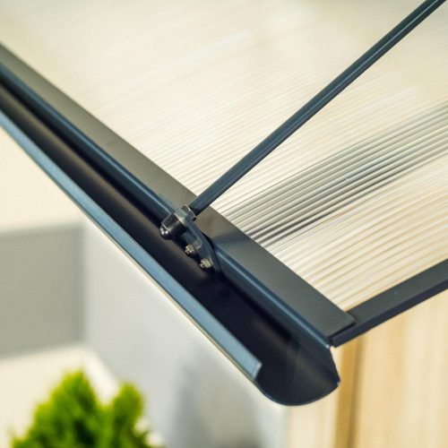 Bejárati tető Turkus XL 197/82 antracit