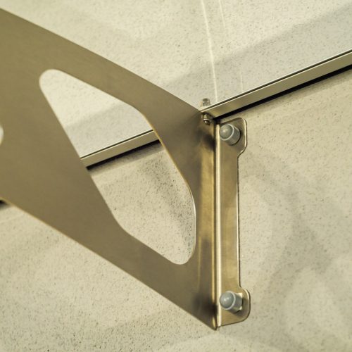 Bejárati tető Bluemoon 150/89 ezüst szín