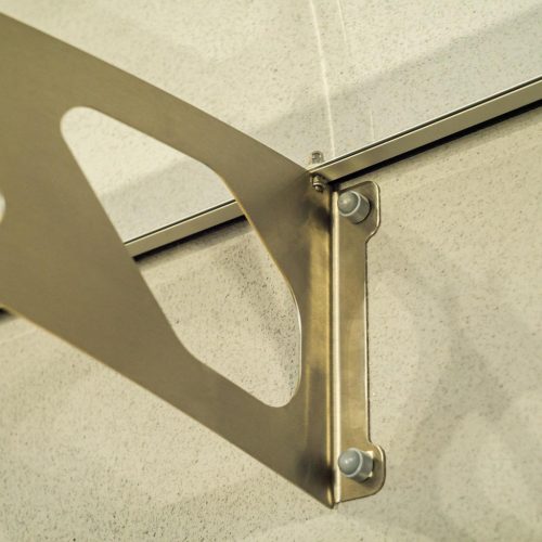 Bejárati tető Bluemoon XL 197/89 ezüst szín