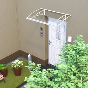 Bejárati előtető Koliber 140/82 fehér