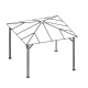 Tartalék üvegezés pavilonhoz 33 bronz PC 6 mm