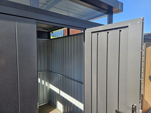 Bádog kerti ház MARBURG 88 antracit